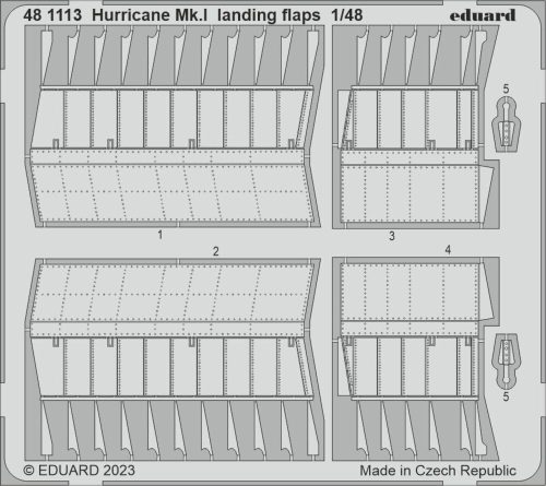 Eduard - Hurricane Mk.I landing flaps 1/48 HOBBY BOSS