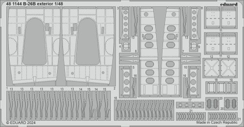 Eduard - B-26B exterior