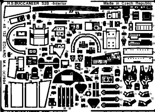 Eduard - S2B - interior for Airfix