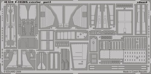 Eduard - F-105D/G exterior for Hobby Boss