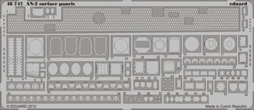 Eduard - An-2 surface panels for Trumpeter