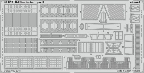 Eduard - B-1B exterior for Revell