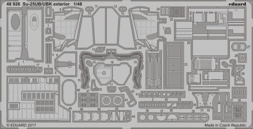 Eduard - Su-25UB/UBK exterior for SMER