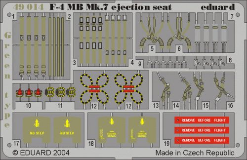 Eduard - F-4 Phantom II MB Mk.7 Ejection Seat Green for Hasegawa