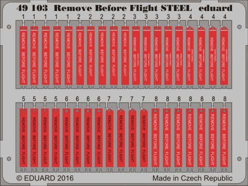 Eduard - Remove Before Flight STEEL