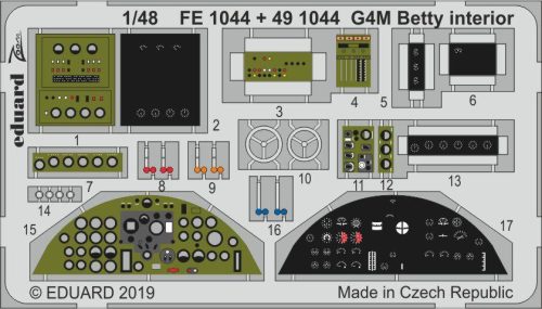 Eduard - G4M Betty interior for Tamiya