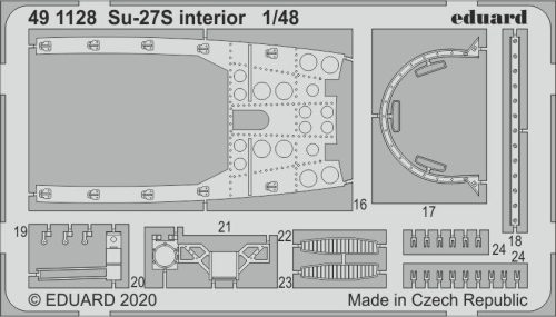 Eduard - Su-27S interior for Kitty Hawk