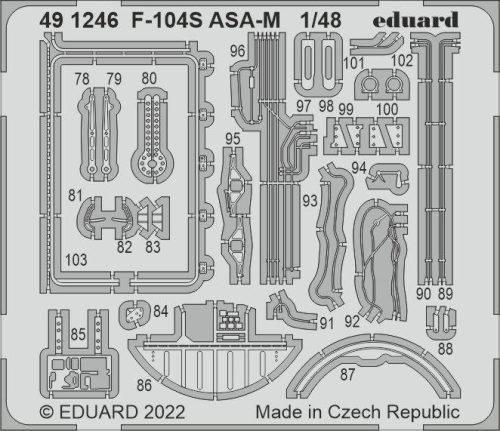 Eduard - F-104S Asa-M For Kinetic