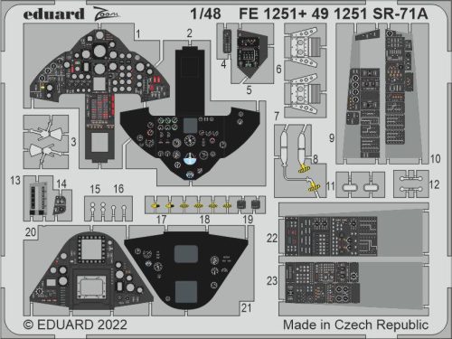 Eduard - Sr-71A Interior For Revell