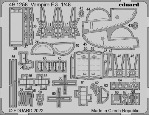 Eduard - Vampire F.3 for AIRFIX