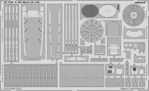 Eduard - F-16C Block 25 1/48 for KINETIC