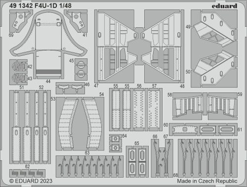 Eduard - F4U-1D 1/48 HOBBY BOSS