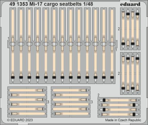 Eduard - Mi-17 cargo seatbelts 1/48 AMK