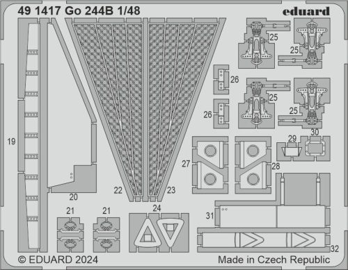 Eduard - Go 244B 1/48 ICM