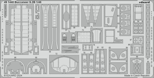 Eduard Accessories - Buccaneer S.2B AIRFIX