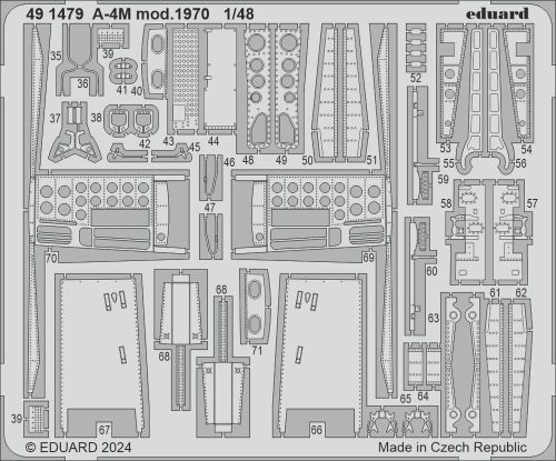 Eduard - A-4M mod. 1970  MAGIC FACTORY