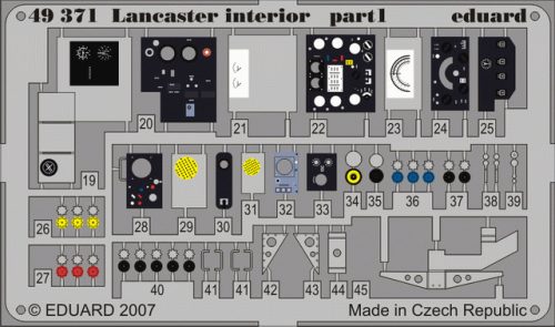 Eduard - Lancaster interior for Tamiya