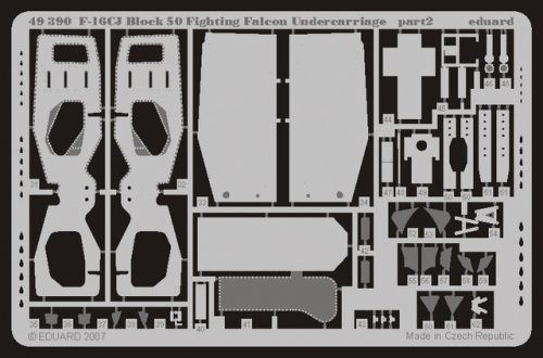 Eduard - F-16CJ Block 50 Fighting Falcon undercarriage for Tamiya