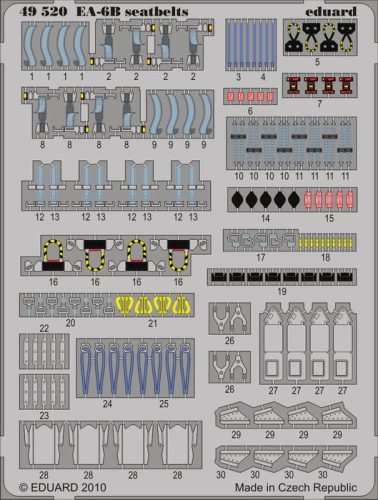 Eduard - EA-6B seatbelts for Kinetic