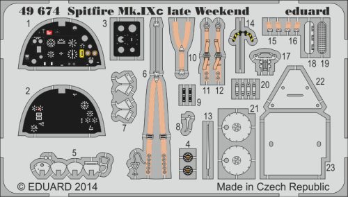 Eduard - Spifire MK.IXc late WEEKEND for Eduard