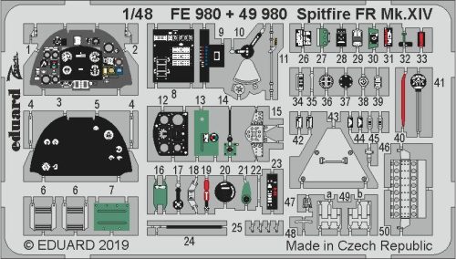 Eduard - Spitfire FR Mk.XIV for Airfix