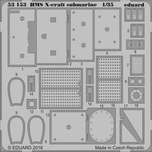 Eduard - HMS X-craft submarine for Merit