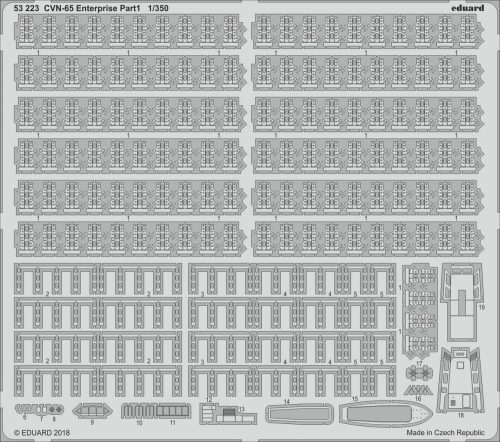 Eduard - CVN-65 Enterprise pt.1 for Tamiya