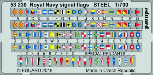 Eduard - Royal Navy signal flags STEEL