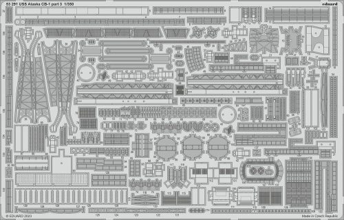 Eduard - USS Alaska CB-1 part 3 1/350 HOBBY BOSS