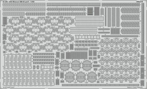 Eduard - USS Missouri BB-63 1/350 HOBBY BOSS