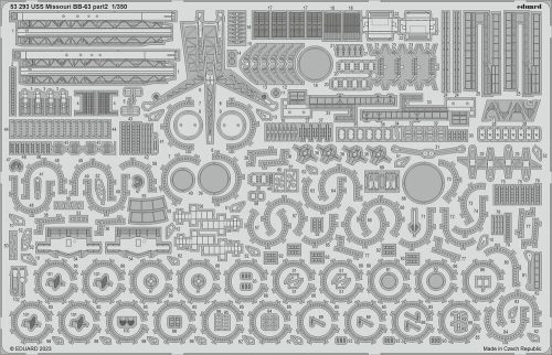 Eduard - USS Missouri BB-63 part 2 1/350 HOBBY BOSS