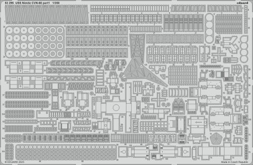 Eduard - USS Nimitz CVN-68 part 1 1/350 TRUMPETER