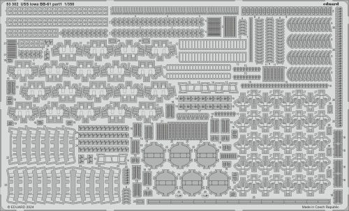 Eduard - USS Iowa BB-61 part 1 1/350