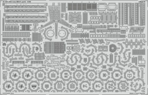 Eduard - USS Iowa BB-61 part 2 1/350