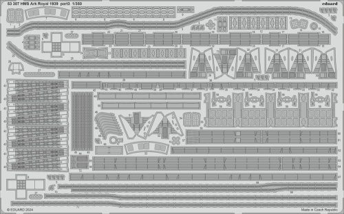 Eduard - HMS Ark Royal 1939 part 3 1/350 I LOVE KIT