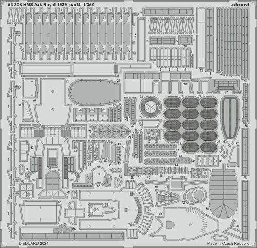 Eduard - HMS Ark Royal 1939 part 4 1/350 I LOVE KIT