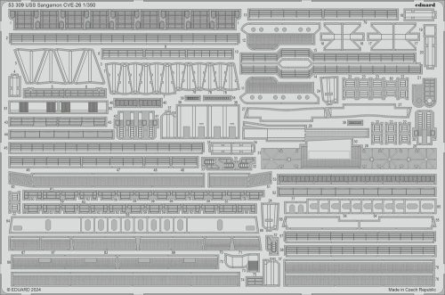 Eduard Accessories - USS Sangamon CVE-26 TRUMPETER