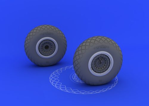 Eduard - B-17 wheels for HK Models