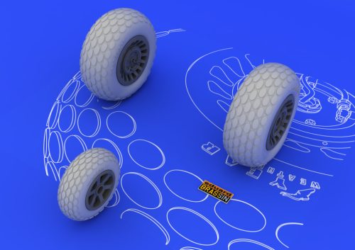 Eduard - P-61 wheels for Great Wall Hobby