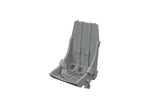 Eduard - P-51B/C seat w/ integral belts Type 2 PRINT  EDUARD