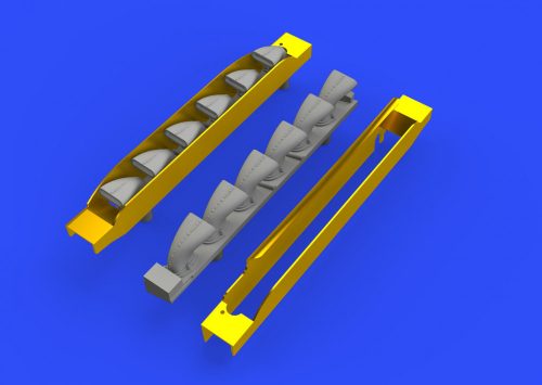 Eduard - Bf 109G-6 exhaust stacks for Tamiya