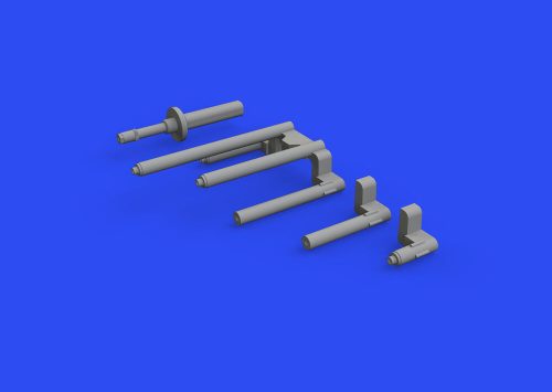 Eduard - P-38J gun barrels PRINT for TAMIYA