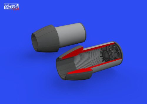 Eduard - F/A-18E,F exhaust nozzles PRINT for MENG