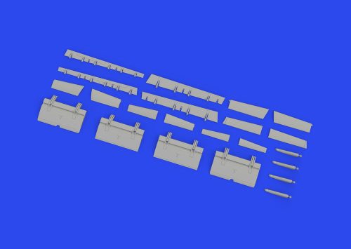 Eduard - Su-25 flaps and slats PRINT 1/48 ZVEZDA