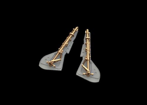 Eduard - Fw 190A-7 undercarriage legs BRONZE 1/48