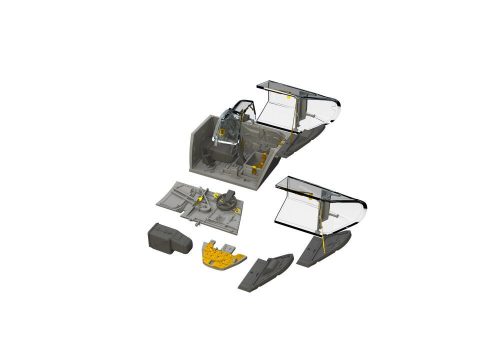 Eduard - Bf 109G-6/AS cockpit PRINT 1/48