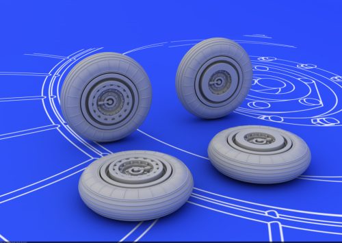 Eduard - MiG-15 wheels for Eduard