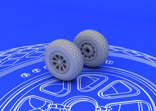 Eduard - P-51 wheels for Tamiya