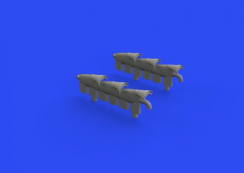 Eduard - Spitfire Mk.Vc exhaust stacks for Airfix