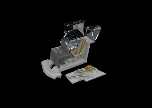 Eduard - Bf 109F cockpit w/ early seat PRINT 1/72 EDUARD